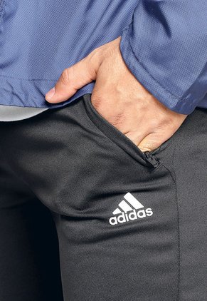 Pantalón Negro-Azul-Blanco adidas Performance Yb Tr Eq Kn Pt