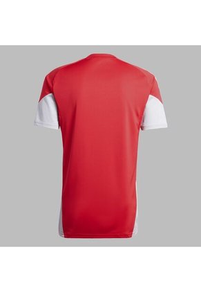 Camiseta Adidas Hombre Training De Competición-Rojo-Gris