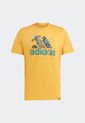 Camiseta Amarillo-Multicolor adidas Performance Dream Doodle Fill de adidas Performance