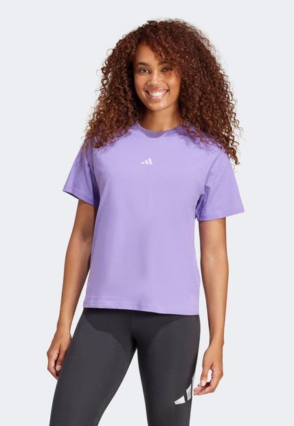 Camiseta adidas Sportswear Essentials Violeta