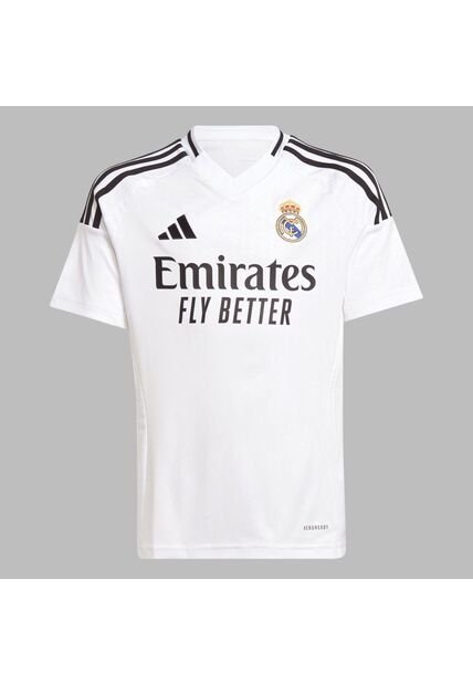 Camiseta Adidas Kids Uniforme Local Real Madrid 24 - Blanco