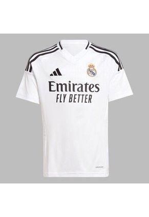 Camiseta Adidas Kids Uniforme Local Real Madrid 24 - Blanco