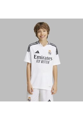 Camiseta Adidas Kids Uniforme Local Real Madrid 24 - Blanco