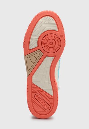 Tenis Basketball Beige-Celeste-Naranja adidas Performance D-Pad Mid