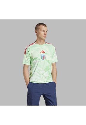 Camiseta Adidas Hombre Visitante De Italia 2025 - Verde