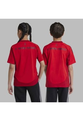 Camiseta Adidas Kids Local Fc Bayern 24/25 - Rojo