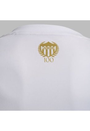 Camiseta Adidas Hombre Junior 100 Años - Blanco