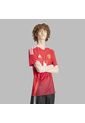 Camiseta Adidas Hombre Local Manchester United 24/25 - Rojo de adidas Performance