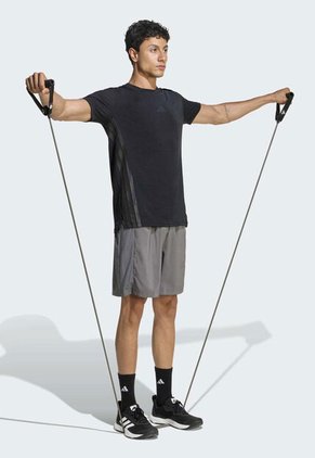 Pantaloneta adidas Performance Workout Essentials  Gris