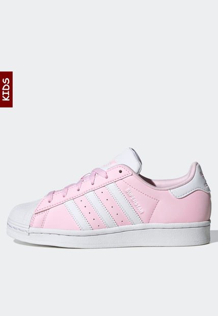 Tenis Lifestyle Rosa-Blanco adidas Originals Superstar