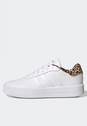 Tenis adidas Sportswear Court Plataforma Blanco