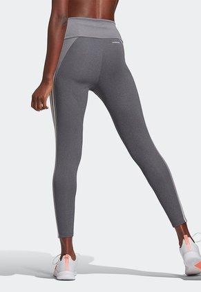Leggings Gris-Blanco adidas Performance Designed To Move