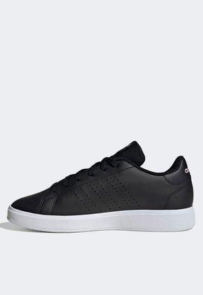 Tenis Lifestyle Negro-Blanco-Rosa adidas Sportswear Advantage Base 2.0