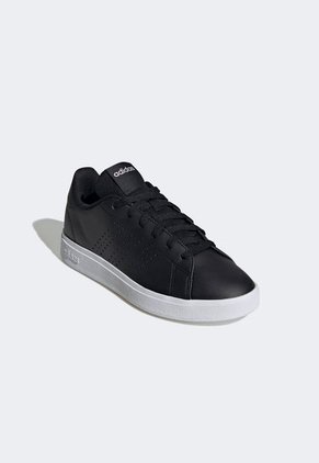 Tenis Lifestyle Negro-Blanco-Rosa adidas Sportswear Advantage Base 2.0
