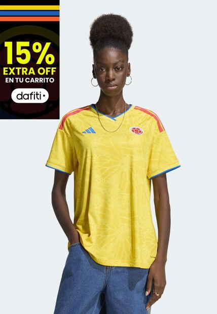 Camiseta Local Selección Colombia 26 adidas Amarillo