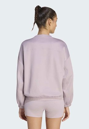 Buzo adidas Performance Essentials Yoga Violeta