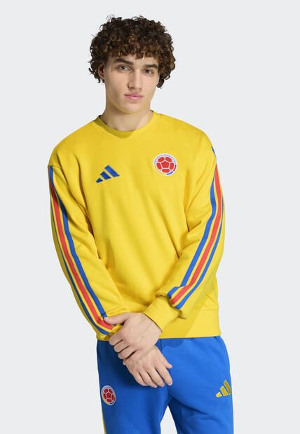 Buzo DNA Crew Selección Colombia adidas Amarillo