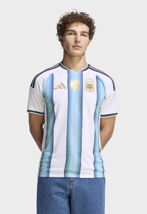 Camiseta adidas Performance Local Selección Argentina 26 Blanco