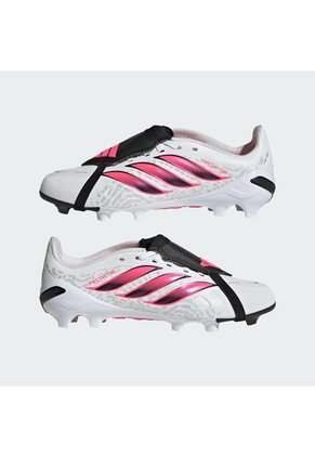 Guayos Fútbol Blanco Adidas Predator League Firme Niños