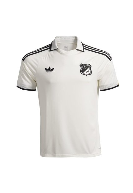 Camiseta Blanco Adidas Tercera Millonarios FC 80 Años Blanco