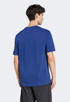 Camiseta Azul Royal-Blanco adidas Sportswear Essentials