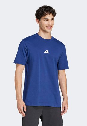 Camiseta Azul Royal-Blanco adidas Sportswear Essentials