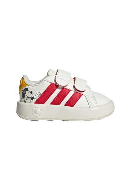 Tenis Blanco Adidas Grand Court Disney Mickey Mouse Bebés