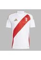 Camiseta Adidas Hombre Local Peru 24 - Blanco - Rojo de adidas Performance