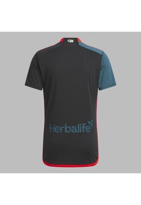 Camiseta Adidas Hombre LA Galaxy - Negro-Azul