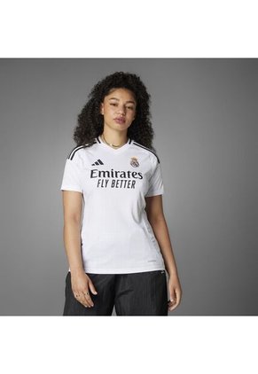 Camiseta Adidas Mujer Local Real Madrid 24/25-Blanco