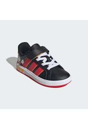 Tenis Negro Adidas Grand Court Disney Mickey Mouse Niños