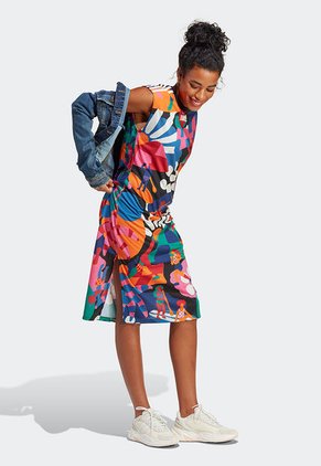 Vestido Multicolor adidas Performance X Farm Rio