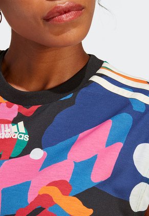 Vestido Multicolor adidas Performance X Farm Rio