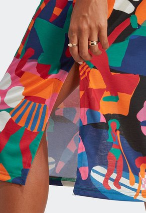 Vestido Multicolor adidas Performance X Farm Rio