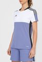 Camiseta Blanco-Azul-Negro adidas Performance Tiro Jersey de adidas Performance