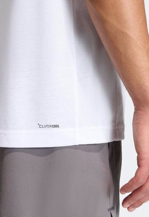 Camiseta adidas Workout Essentials Feelready Blanco