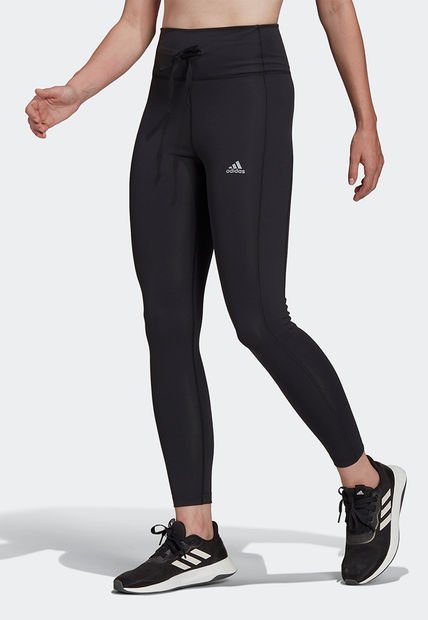 Leggings Negro-Gris adidas Performance Essentials 7/8