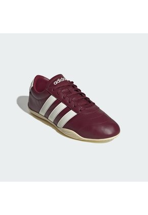 Tenis Vinotinto Adidas Grand Court Lo Mujer