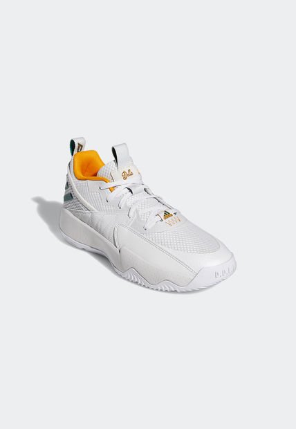 Tenis Basketball Blanco-Verde-Amarillo adidas Performance Dame Certified