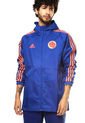 Chaqueta Azul Selección Colombia adidas Performance Fcf Rain Jkt de adidas Performance