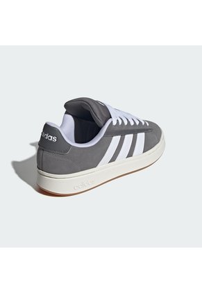 Tenis Gris Adidas Grand Court Alpha Hombre