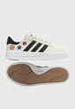 Tenis Lifestyle Marfil-Negro-Multicolor adidas Performance Court Plataforma de adidas Performance