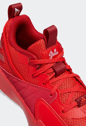 Tenis Basketball Rojo-Blanco adidas Performance Dame Certified