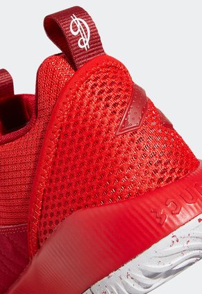 Tenis Basketball Rojo-Blanco adidas Performance Dame Certified