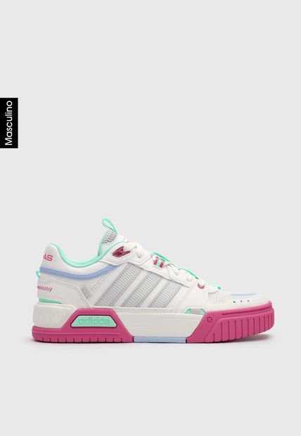 Tenis Basketball Blanco-Verde Menta-Magenta adidas Performance D-Pad