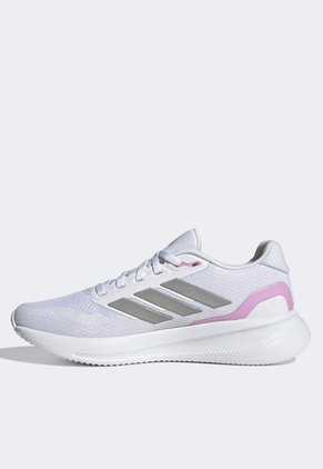 Tenis Running Blanco-Gris-Rosa adidas Performance Runfalcon 5