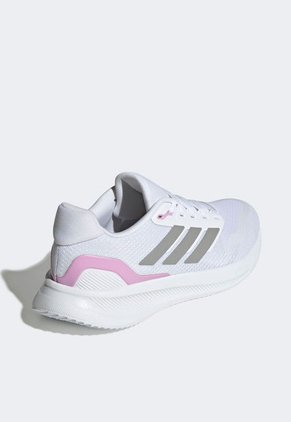 Tenis Running Blanco-Gris-Rosa adidas Performance Runfalcon 5