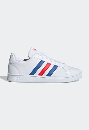 Tenis Lifestyle Blanco-Azul-Rojo adidas Performance Grand Court Base