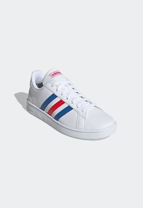 Tenis Lifestyle Blanco-Azul-Rojo adidas Performance Grand Court Base