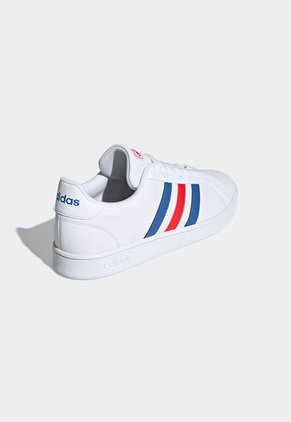 Tenis Lifestyle Blanco-Azul-Rojo adidas Performance Grand Court Base